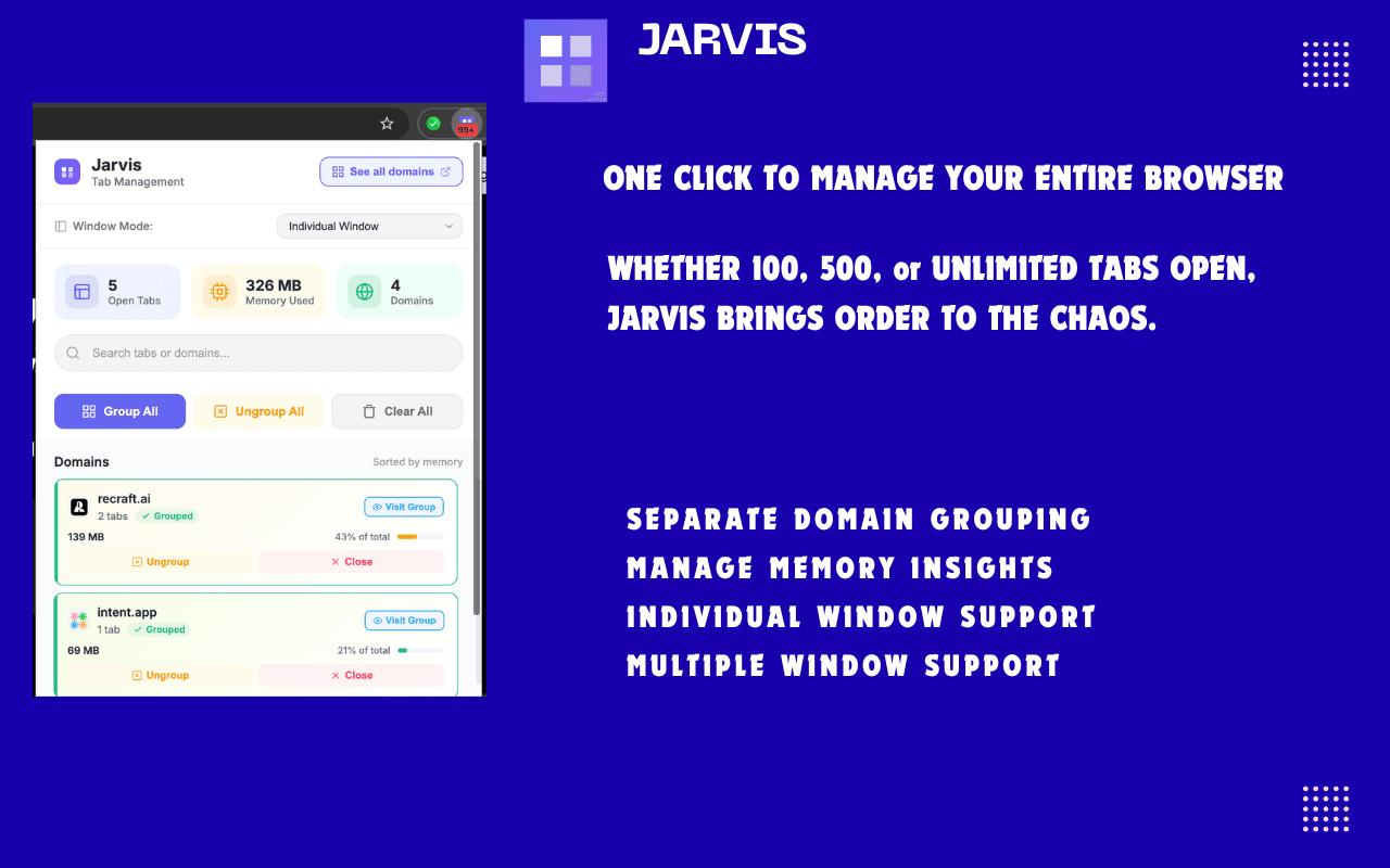 Jarvis Front Page